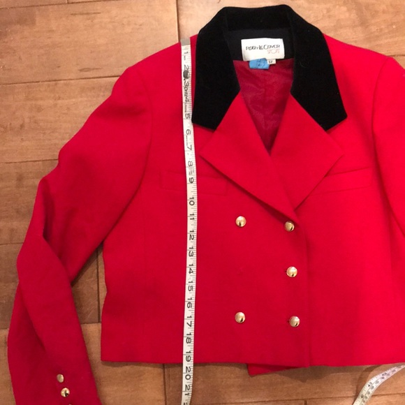 Vintage red riding  jacket 12 - Picture 4 of 6